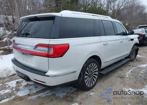 2021 Lincoln Navigator Reserve L из США, поврежденный, VIN 5LMJJ3LTXMEL12269